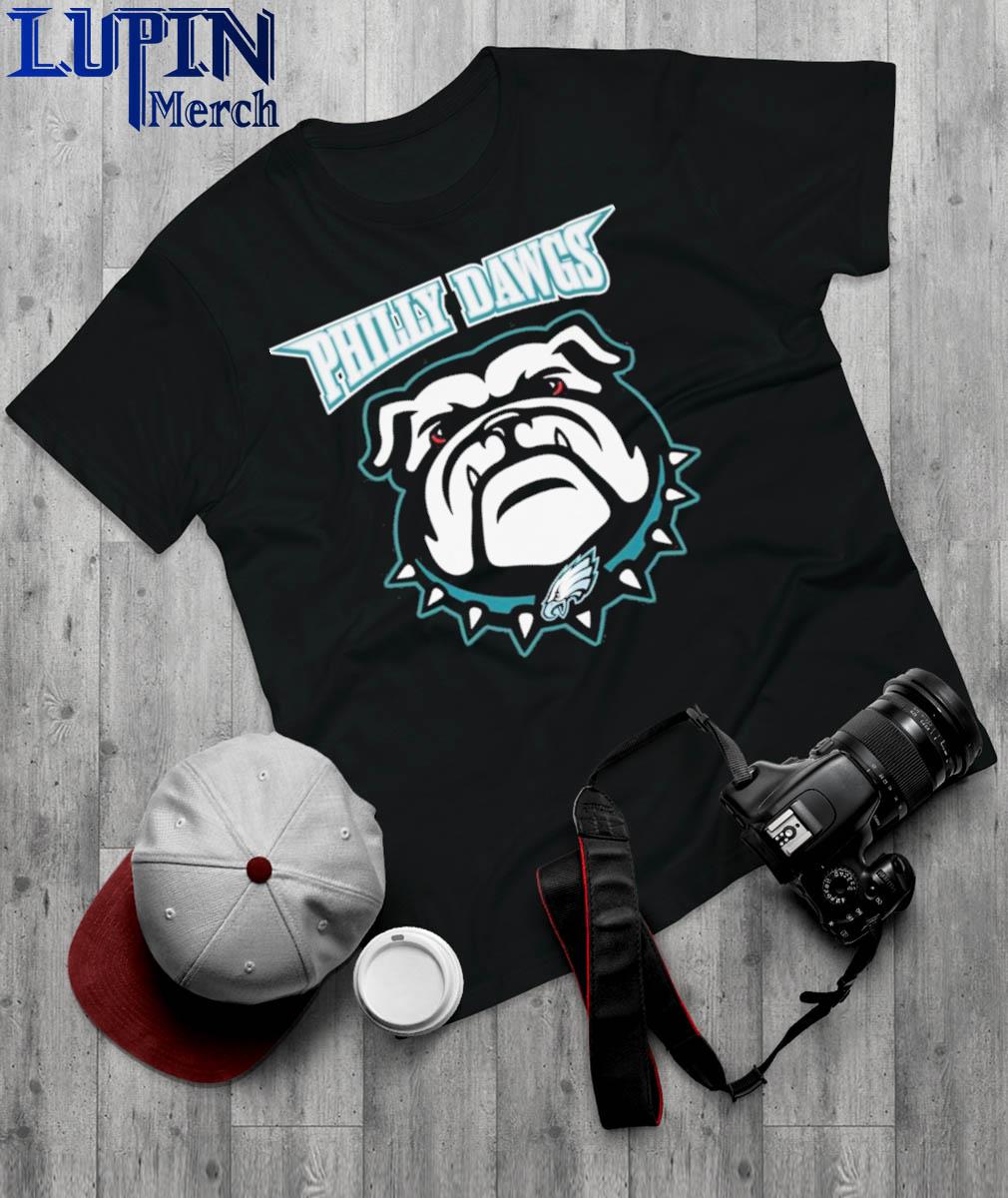 Philadelphia Eagles X Georgia Bulldogs Philadelphia Dawgs logo