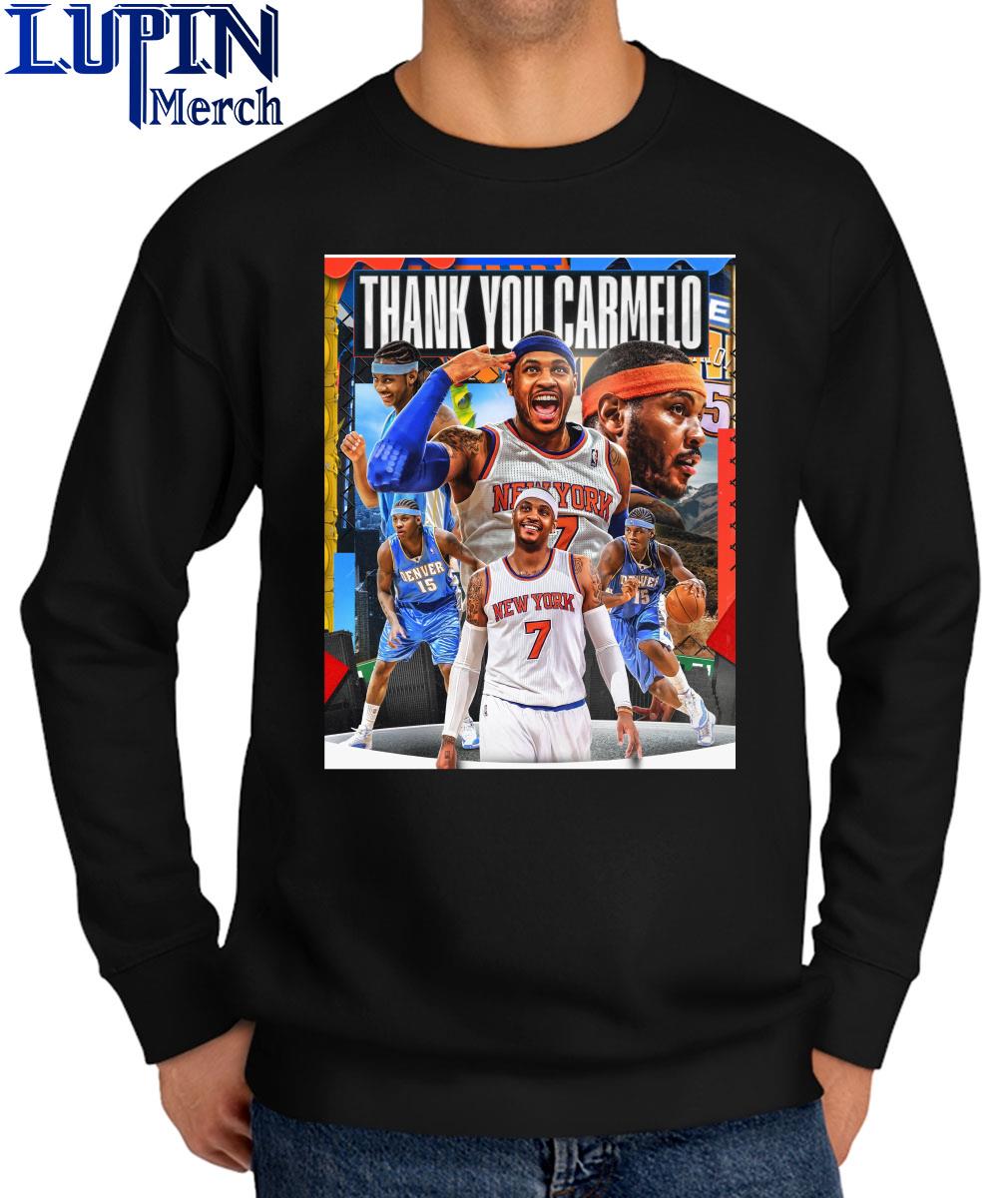 Thank You Carmelo Anthony NBA Shirt