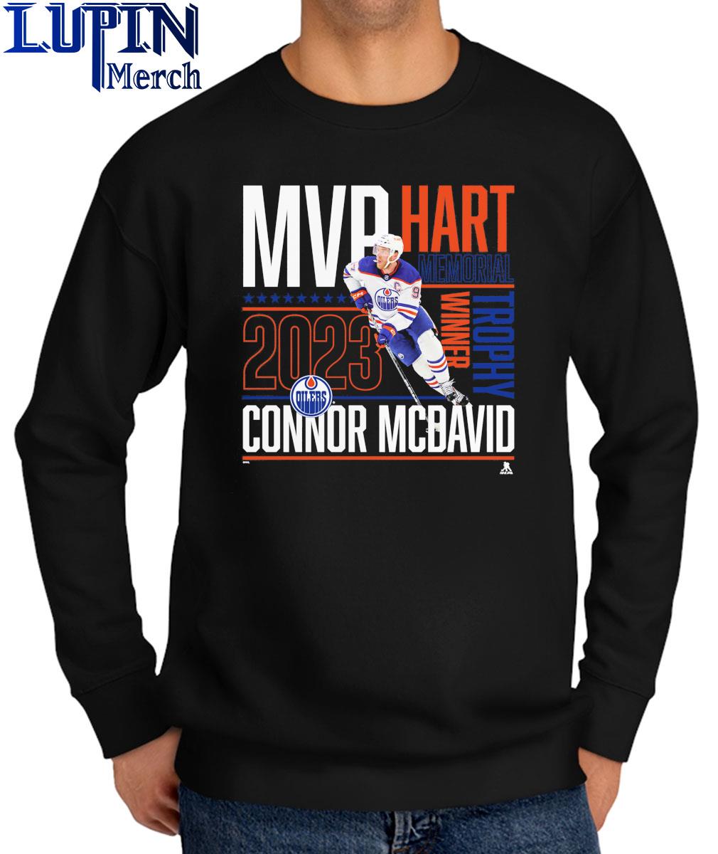 Connor Mcdavid Edmonton Oilers 2023 Hart Trophy Winner shirt, hoodie,  longsleeve, sweater