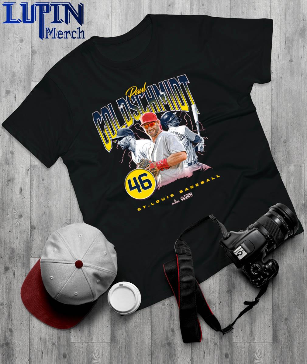 Official St louis baseball Paul goldschmidt retro 90s T-shirt