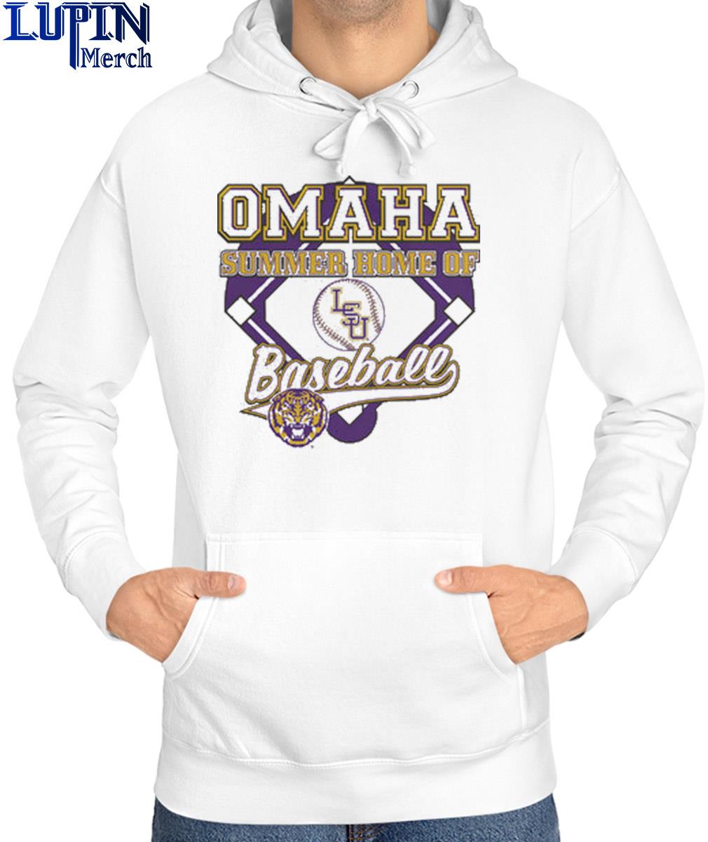 LSU Tigers Baseball Summer Home Omaha Garment Dyed T-Shirt, hoodie