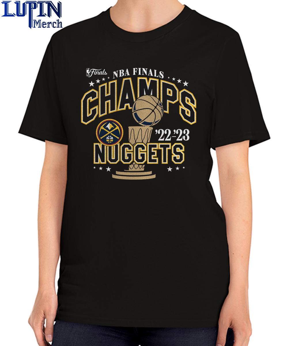 Denver Nuggets 2023 Nba Finals Champions Slip Trophy T-shirt