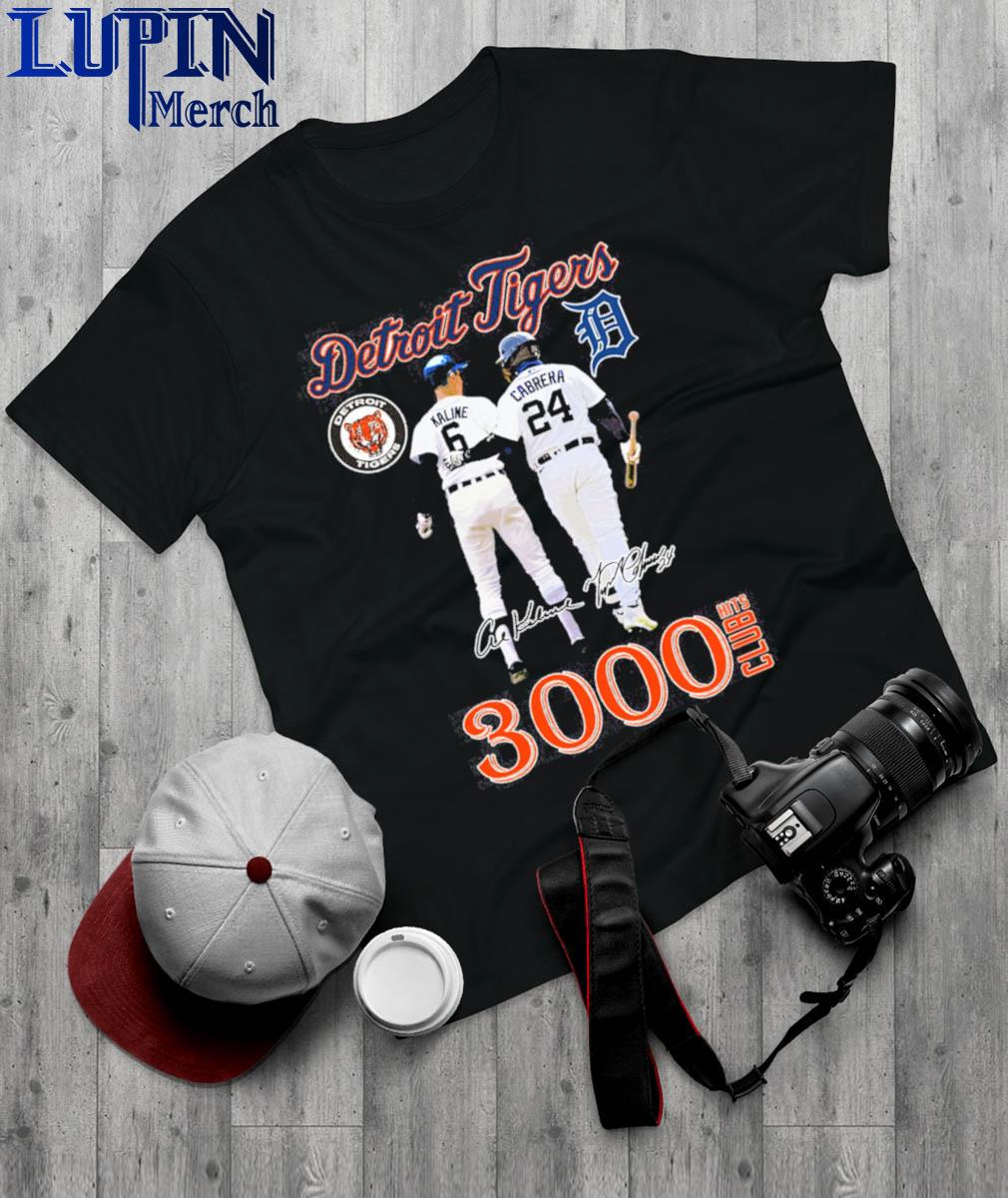 Detroit Tigers 3000 Hits Club Kaline And Cabrera Shirt, hoodie, longsleeve  tee, sweater