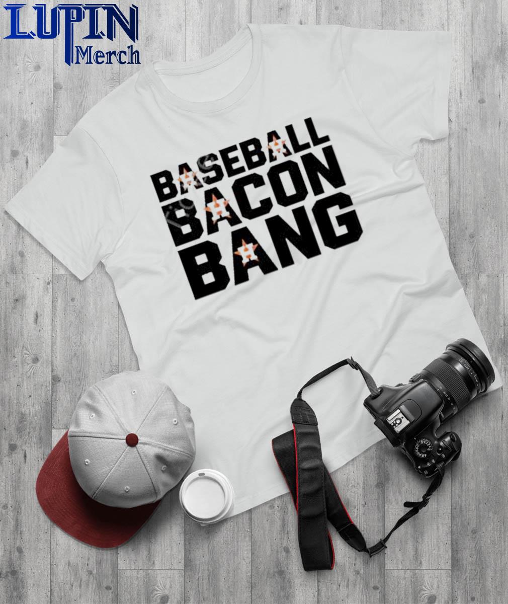 Official that astros girl houston astros cap baseball bacon bang T