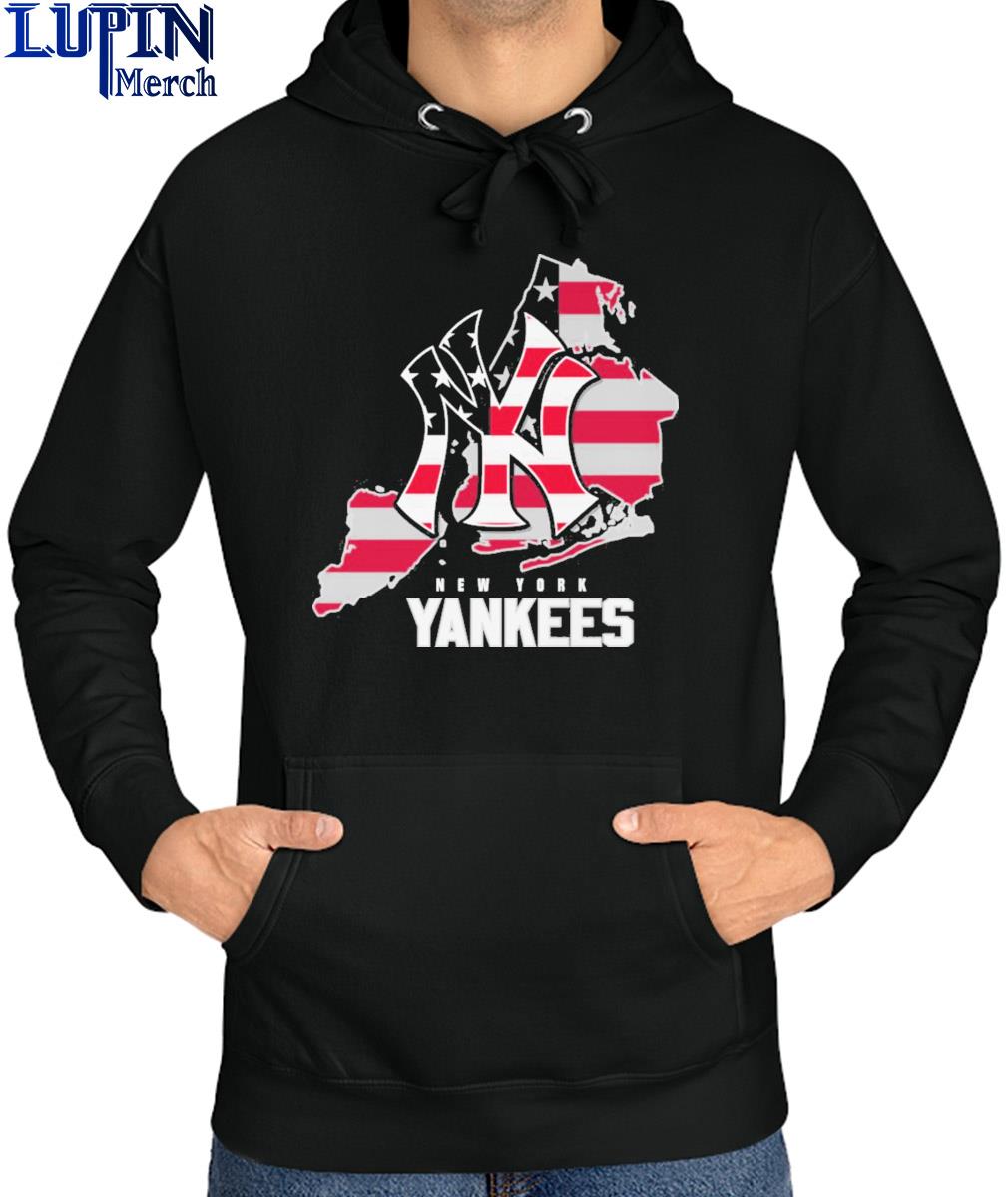New York Yankees Map American flag shirt, hoodie, sweater, long sleeve and  tank top