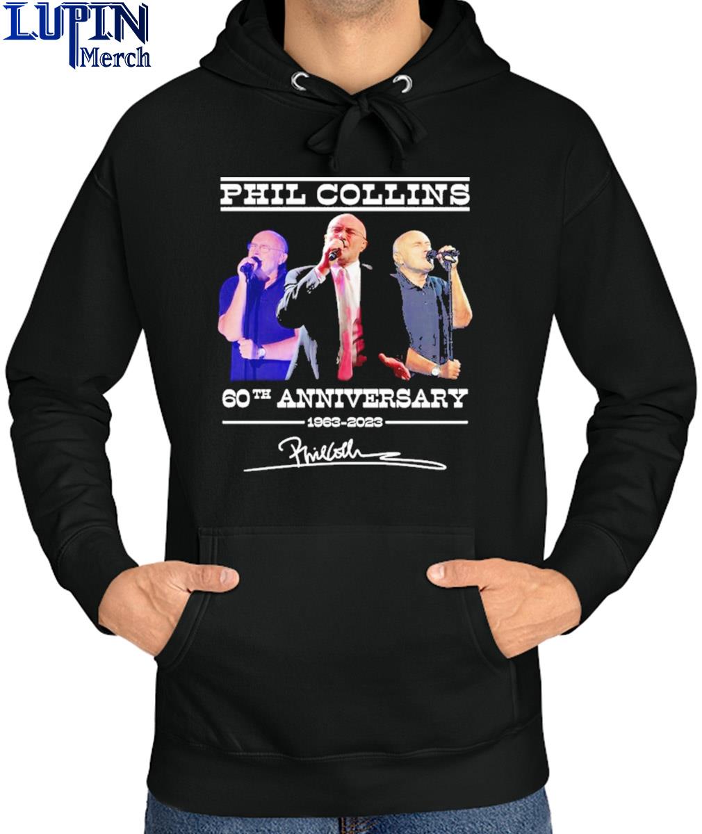 60th Anniversary Of Phil Collins 1963-2023 Signature t-shirt by To