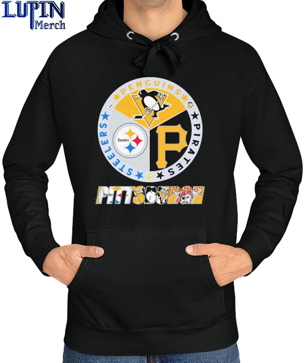 Pittsburgh Steelers Penguins Pirates Logo shirt, hoodie, sweater, long  sleeve and tank top