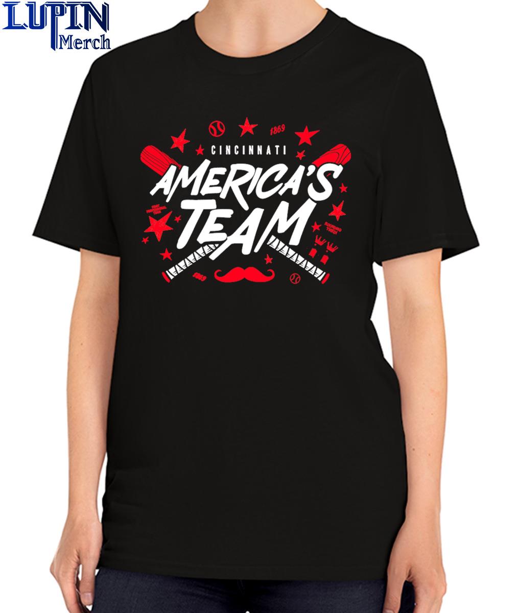 Official CincinnatI america's team T-shirt, hoodie, tank top, sweater and  long sleeve t-shirt