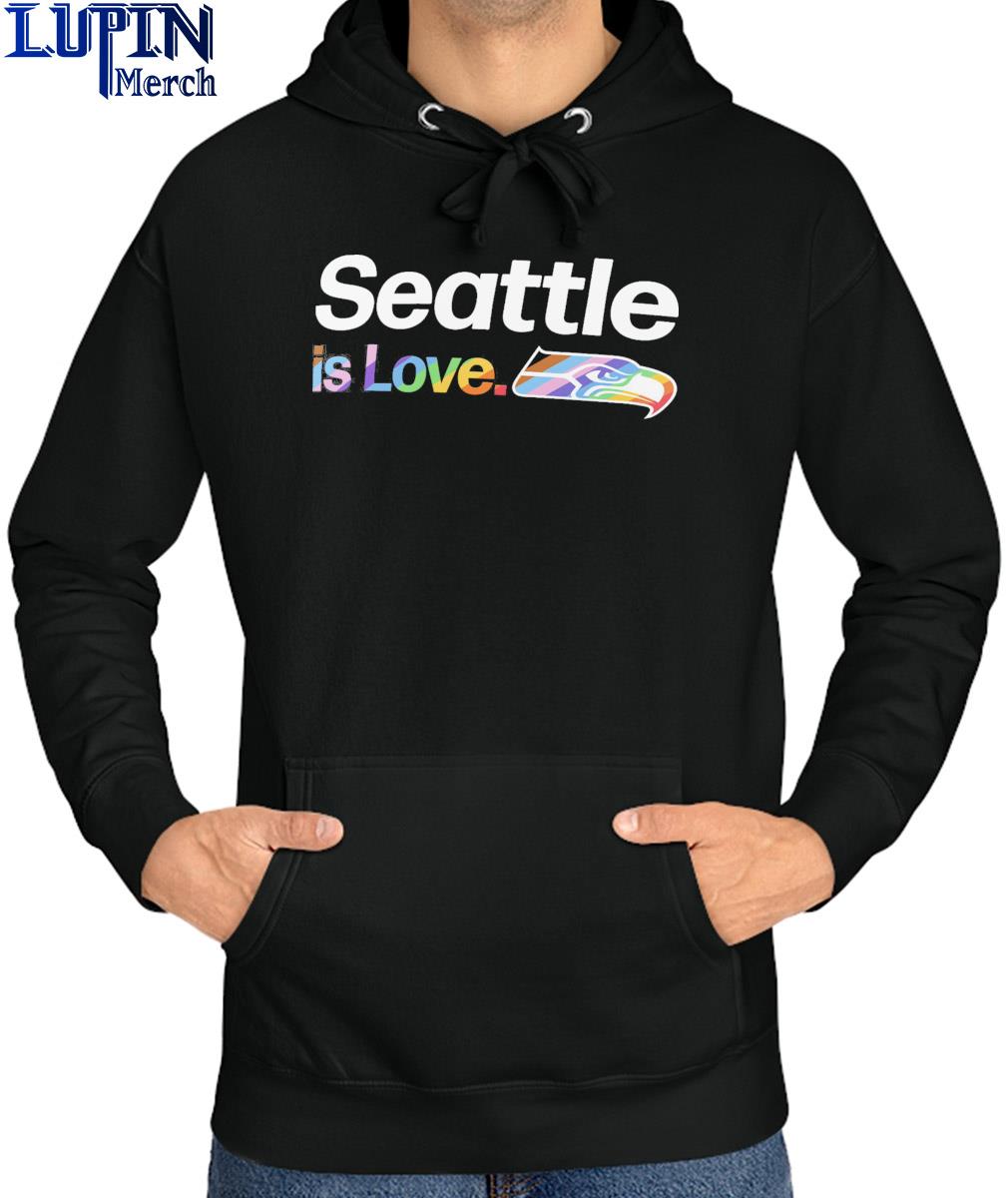 Seattle Seahawks City Pride team Seattle is Love shirt, hoodie