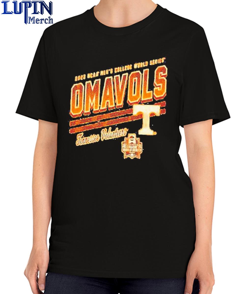 Men's college world series Omavols 2023 tennessee baseball shirt