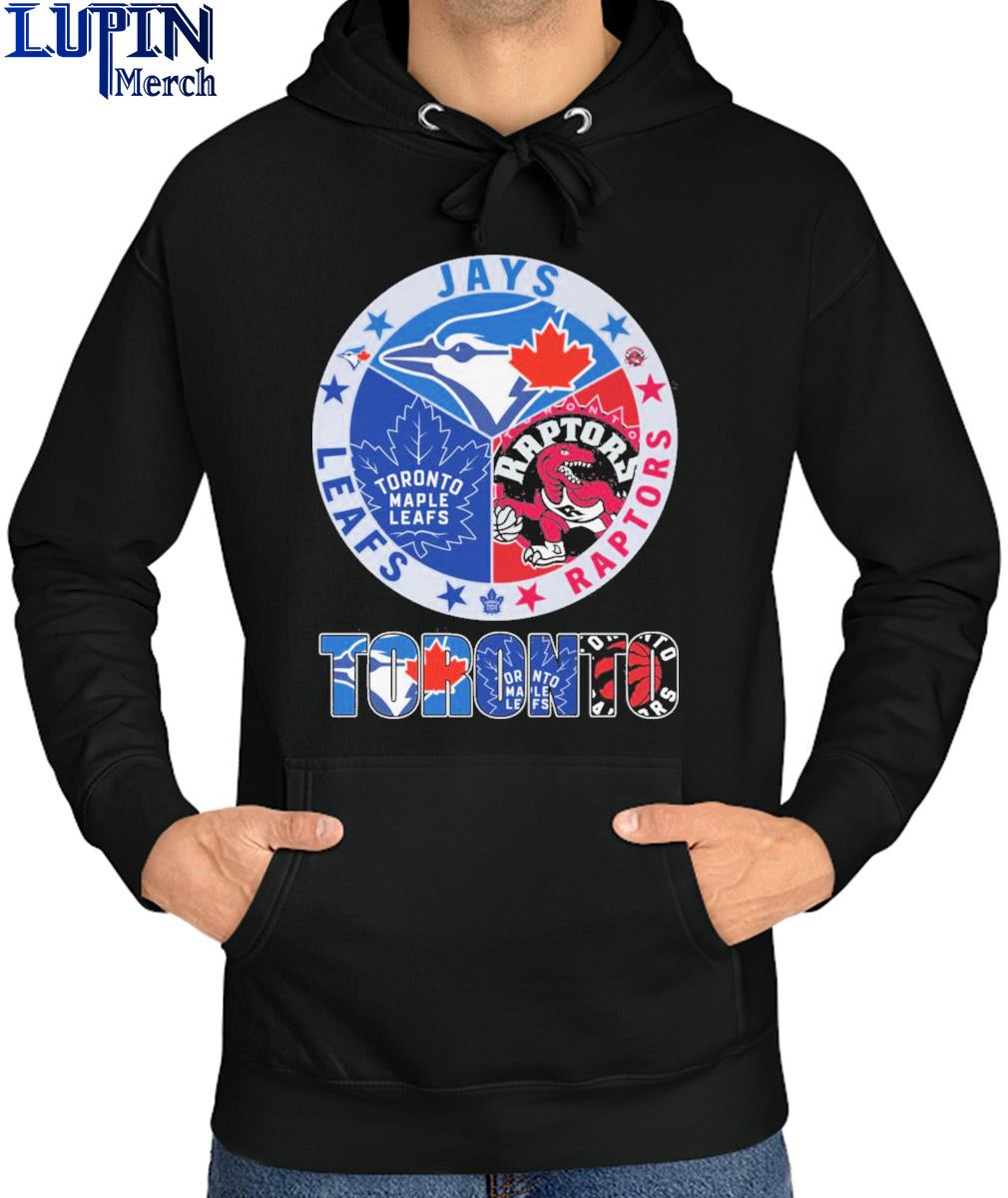 Official Toronto Sports Teams logo Leafs, Jays and Raptors shirt