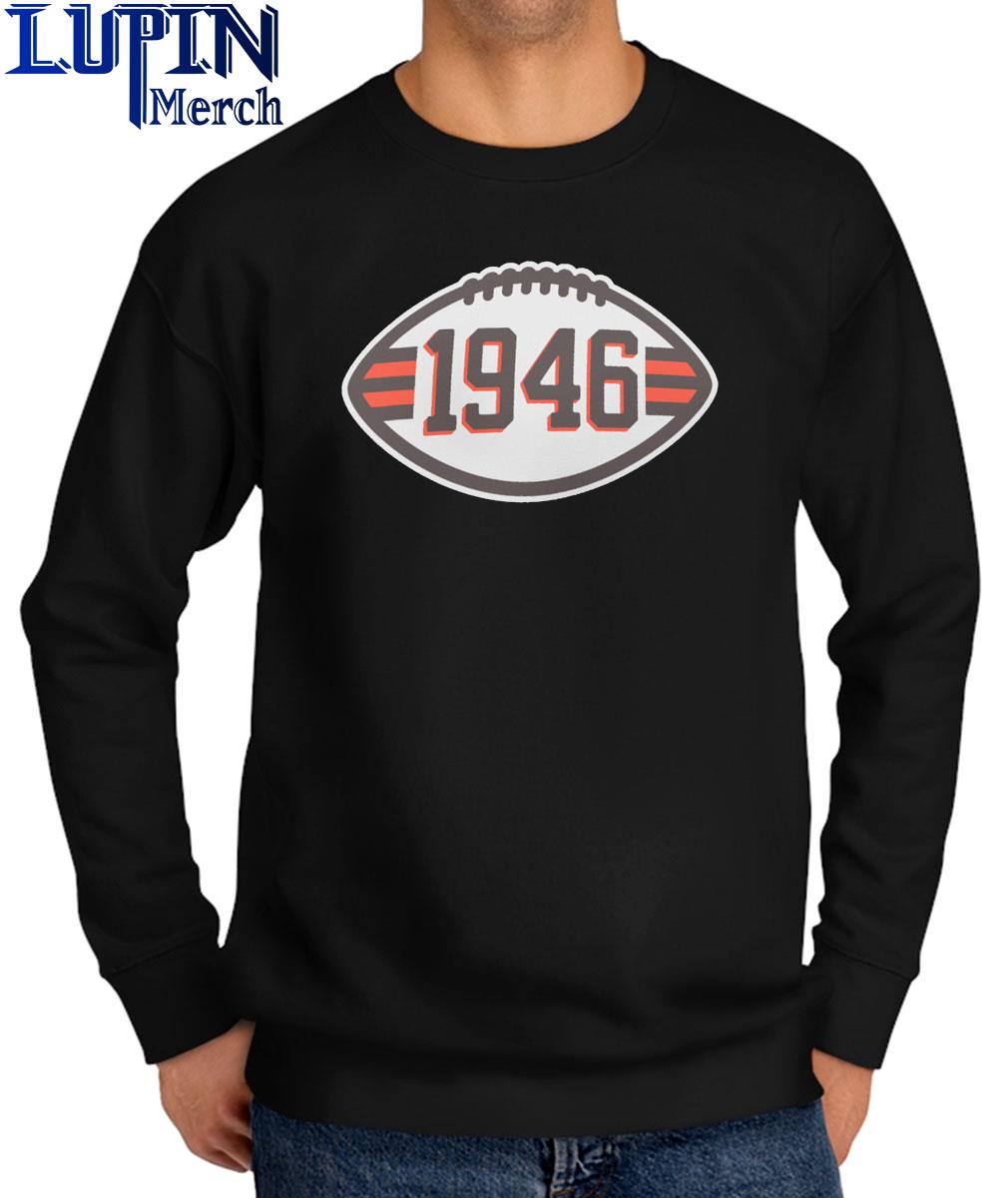 Cleveland Browns Nike 1946 2023 Sideline Alternate Logo Performance T-Shirt,  hoodie, sweater, long sleeve and tank top