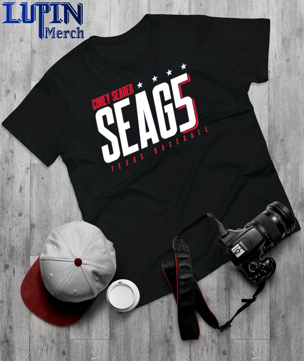 Corey Seager Seag5 Texas Baseball Shirt - Peanutstee
