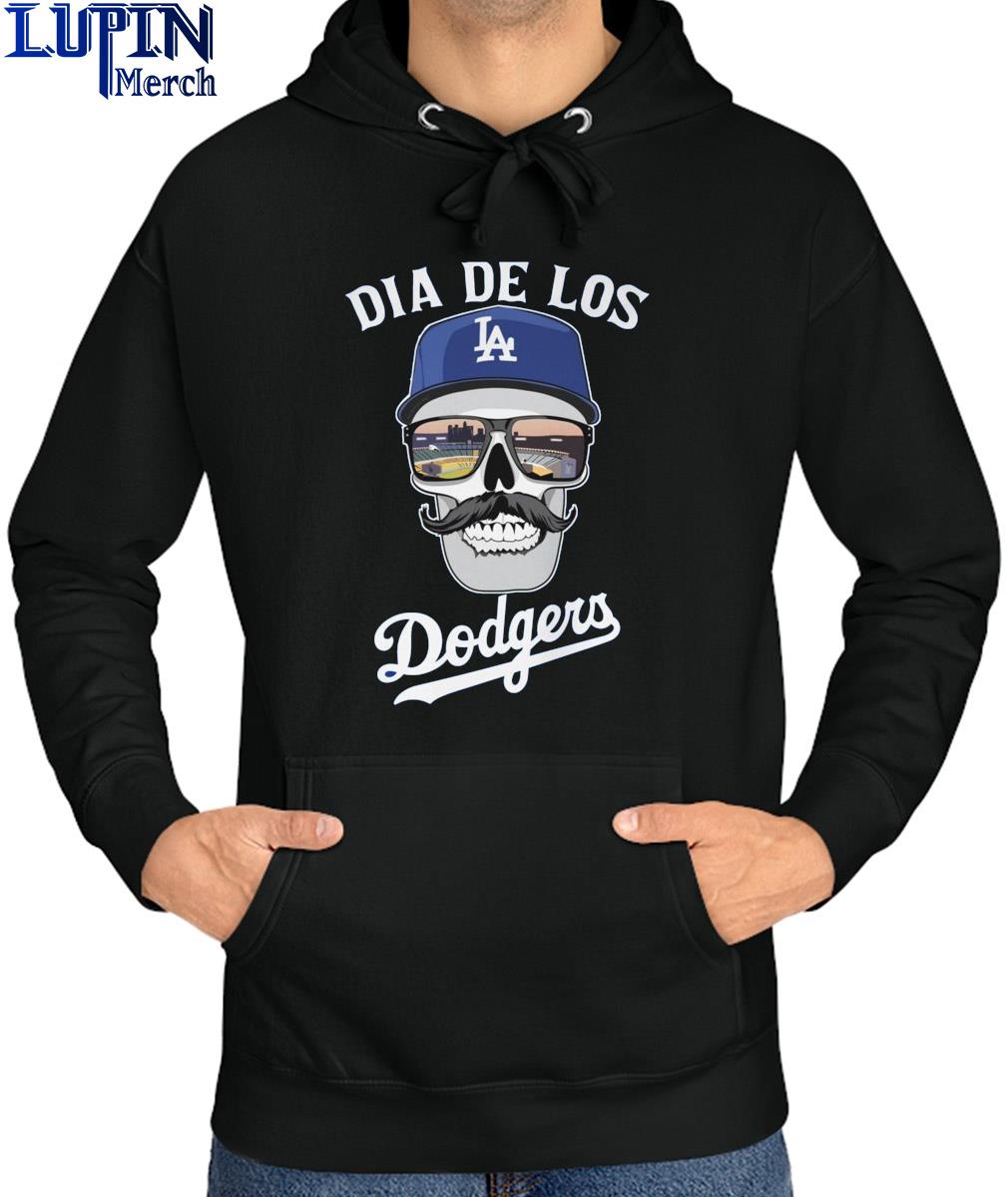 Dia De Los Dodgers Skull T-Shirt, hoodie, sweater, long sleeve and