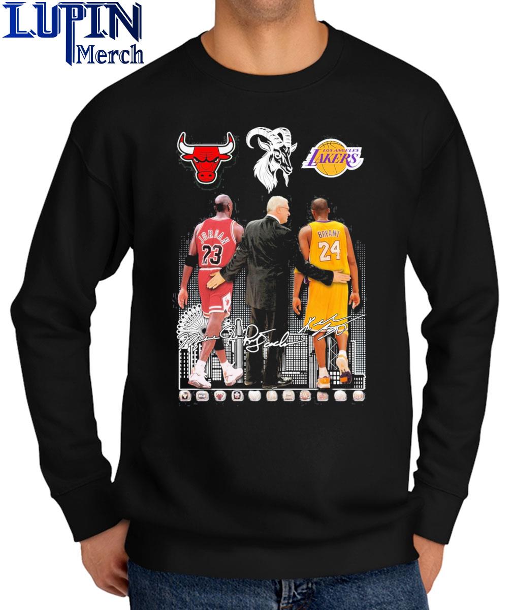 Head Coach Phil Jackson, Michael Jordan and Kobe Bryant Legend NBA Shirt,  hoodie, sweater, long sleeve and tank top