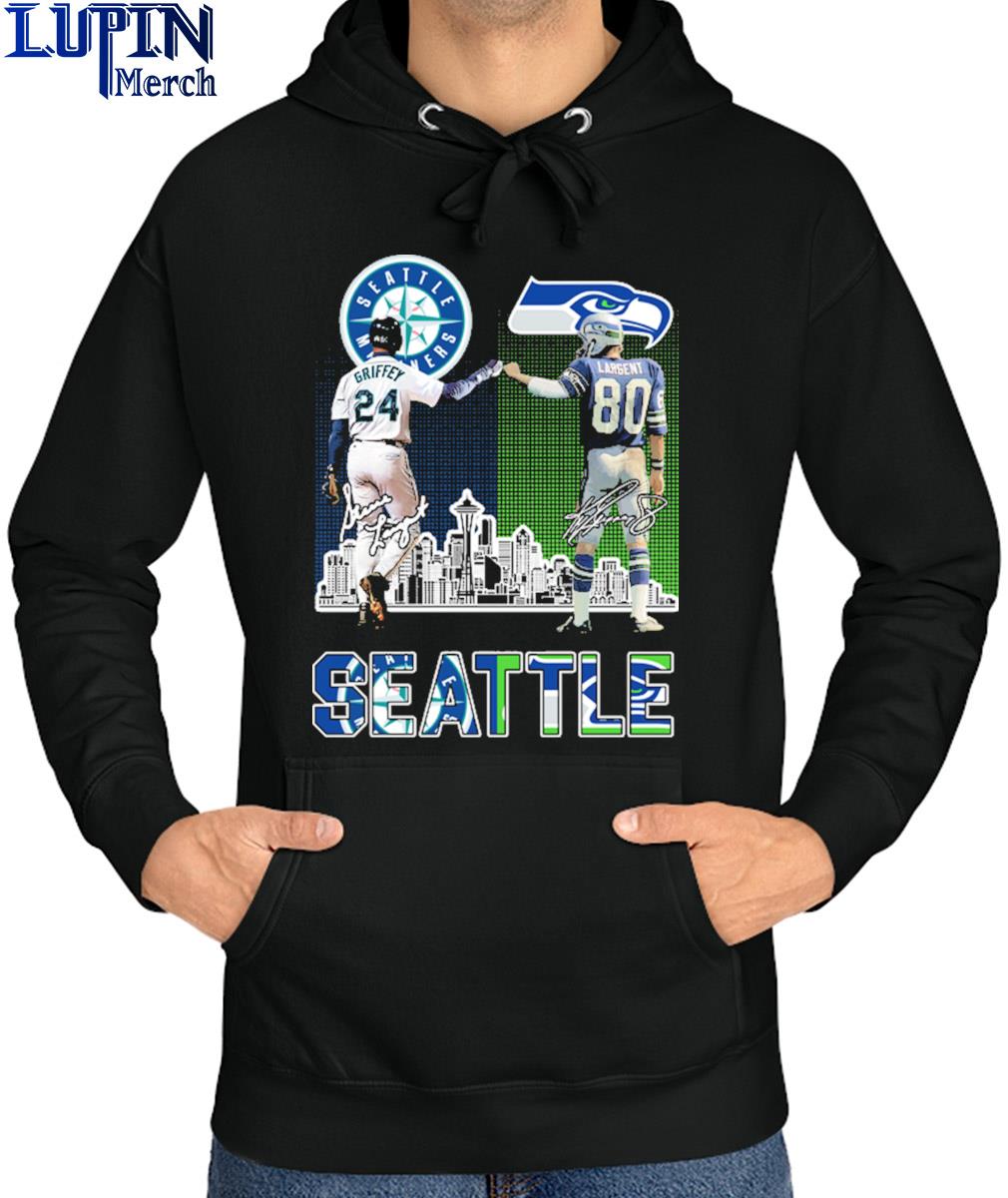 Seattle Ken Griffey Jr And Steve Largent Signatures Shirt, hoodie, sweater,  long sleeve and tank top