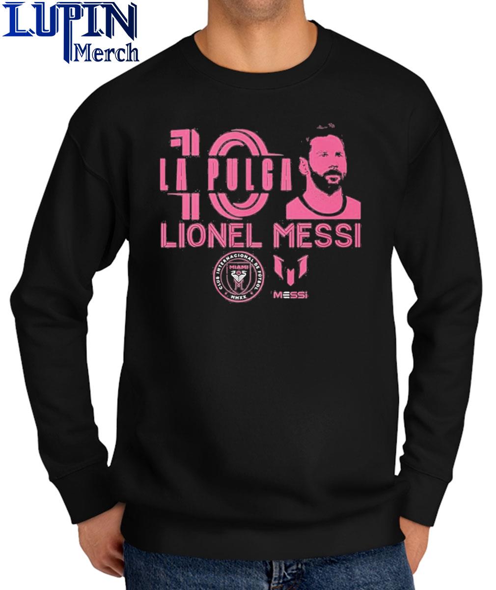 Messi La Pulga Paint Splash Graphic Shirt La Pulga Lionel MessI 2023 Shirt  Inter Miami Messi Shirt M10 Lionel Messi White Shirt For Men Women Kids -  Trendingnowe