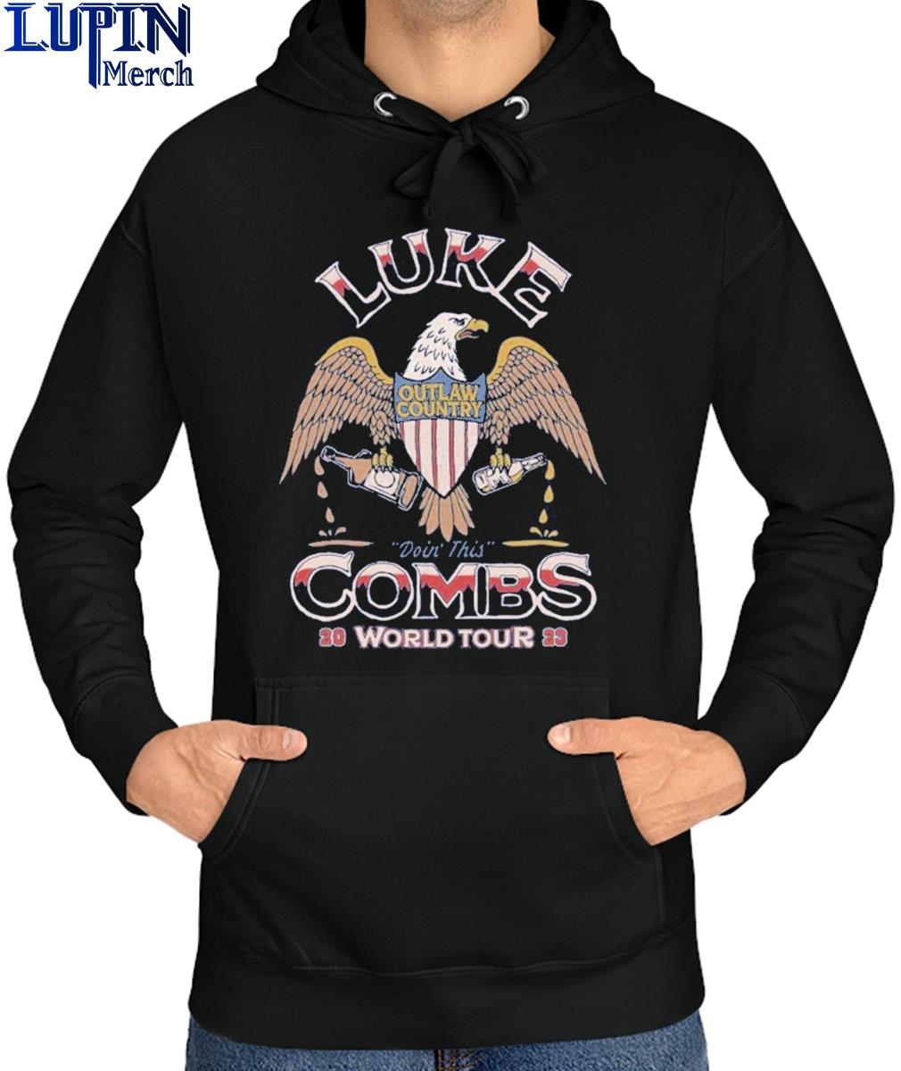 Luke Combs Eagles 2023 World Tour Shirt, hoodie, sweater, long sleeve and  tank top