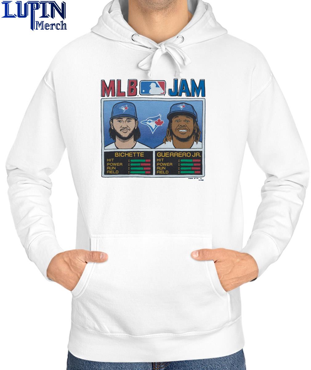 Mlb jam toronto blue jays bichette and guerrero jr shirt, hoodie