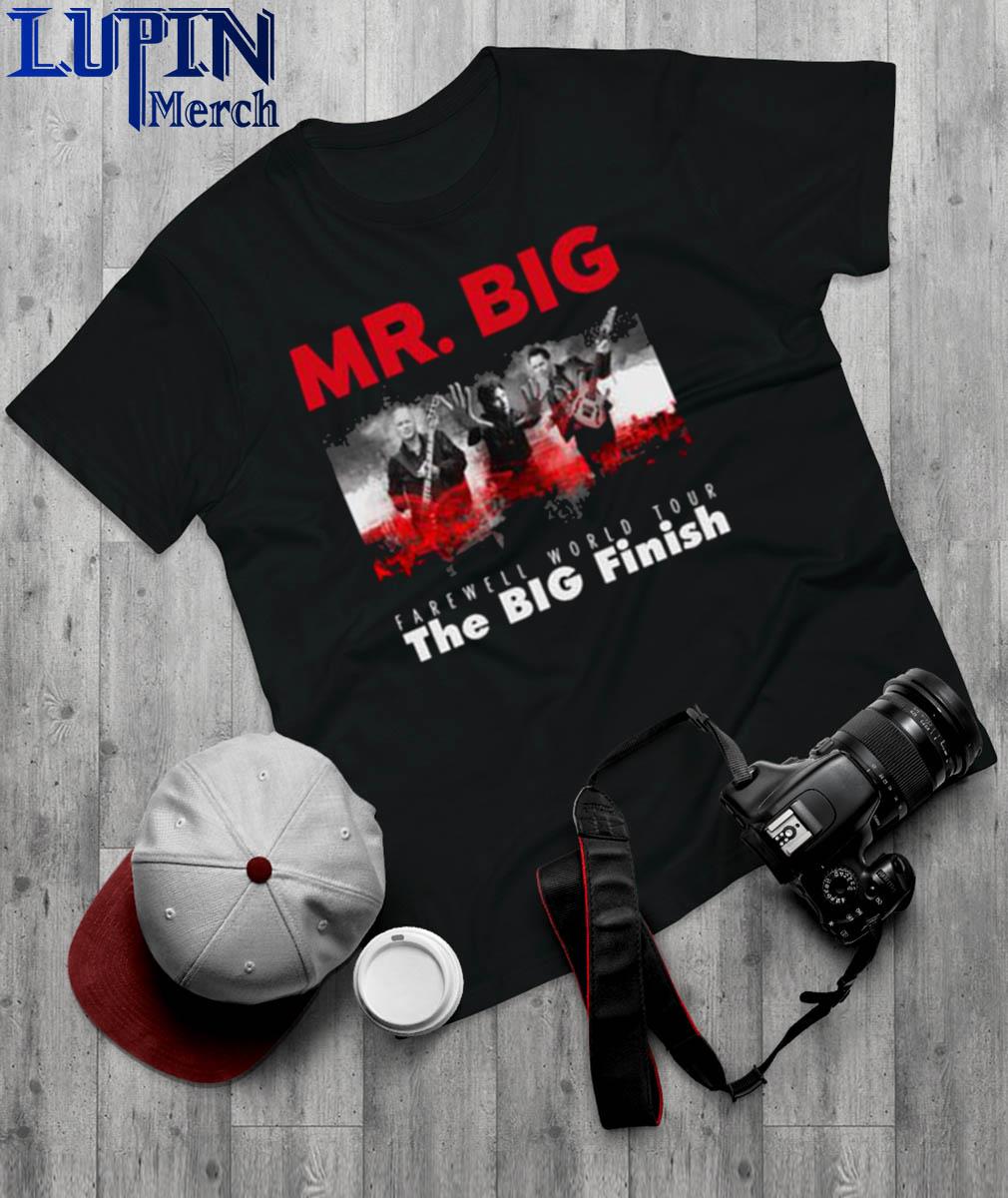 MR.BIG 2023ツアーグッズ ホワイトTシャツ Lサイズ - ミュージシャン