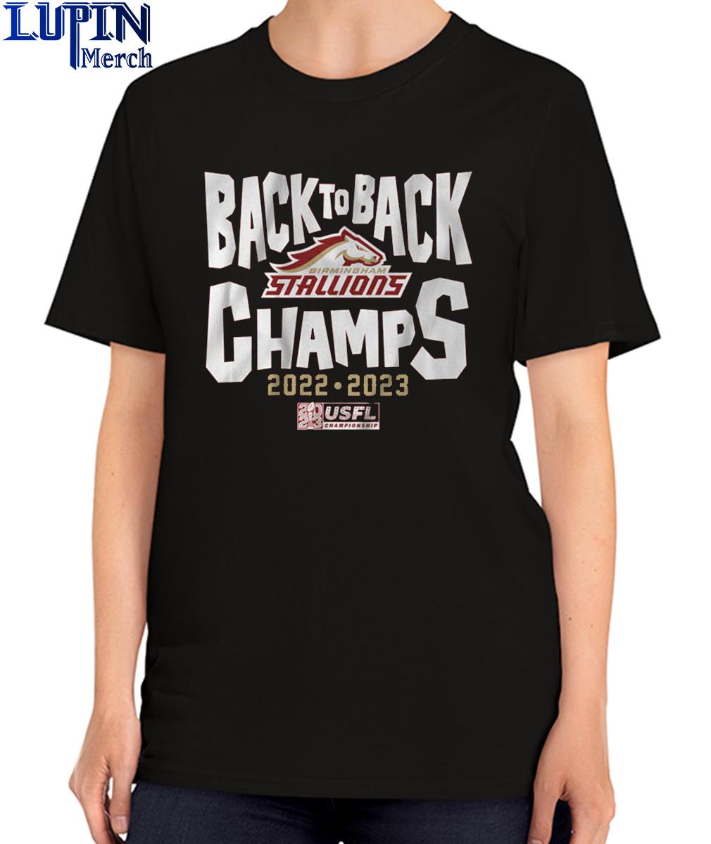 Birmingham Stallions United States football league 2023 Usfl Champions team  shirt, hoodie, sweater, long sleeve and tank top