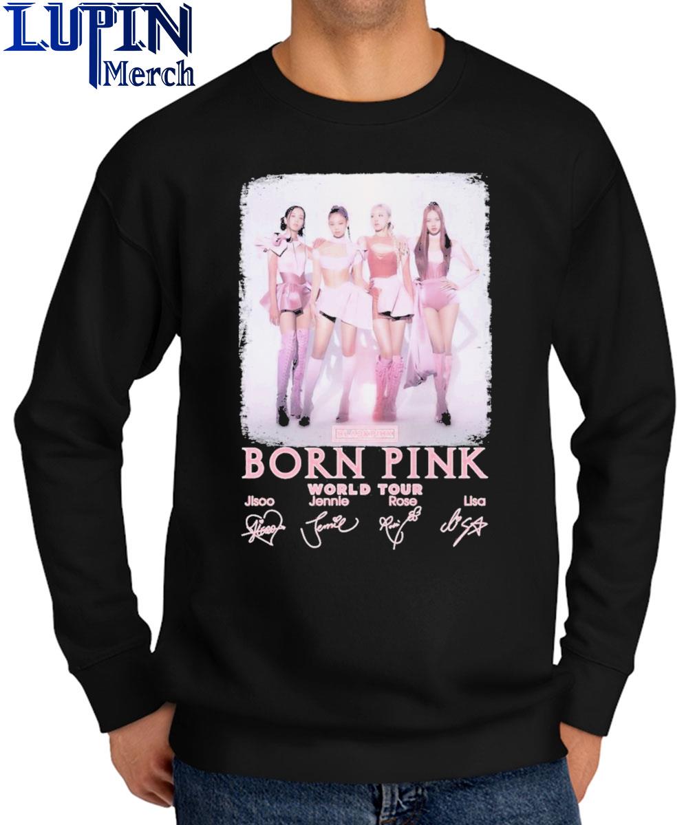 Blackpink Tshirt Double Sided Born Pink Shirt Blackpink Sweatshirt Black  Pink Shirt Blackpink Shirts Blackpink Concert Sweatshirt Concert Blackpink  2023 Black Pink T Shirt - Laughinks