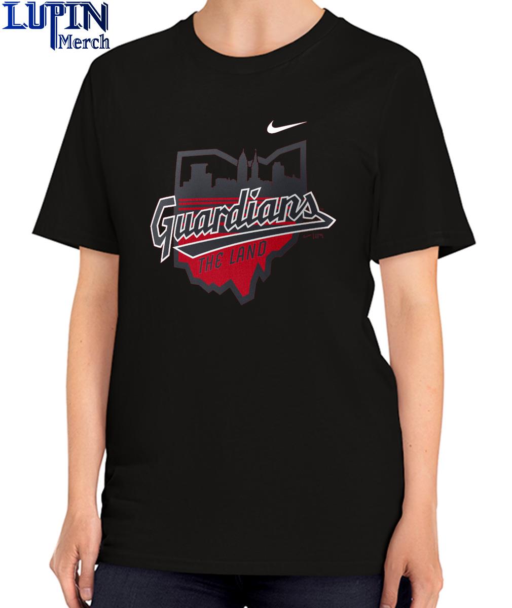 Original cleveland Guardians Nike The Land Hometown 2023 T-Shirt
