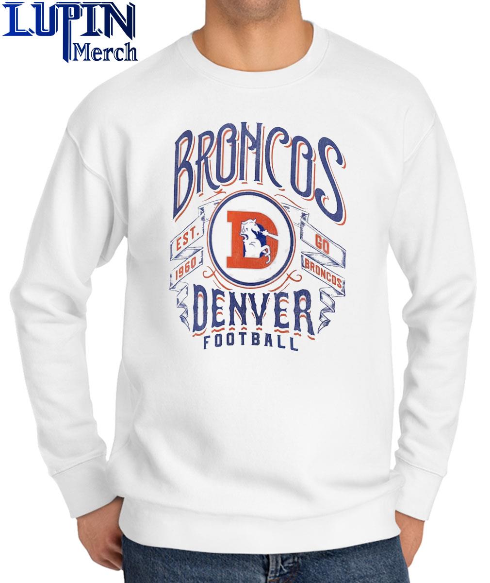 Official denver Broncos NFL x Darius Rucker Vintage Football T