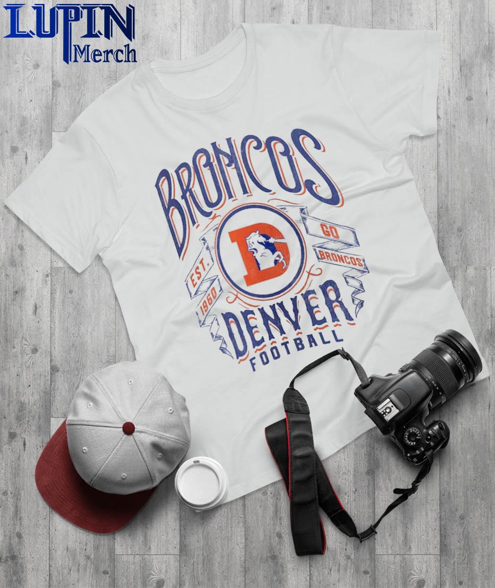 Official denver Broncos NFL x Darius Rucker Vintage Football T