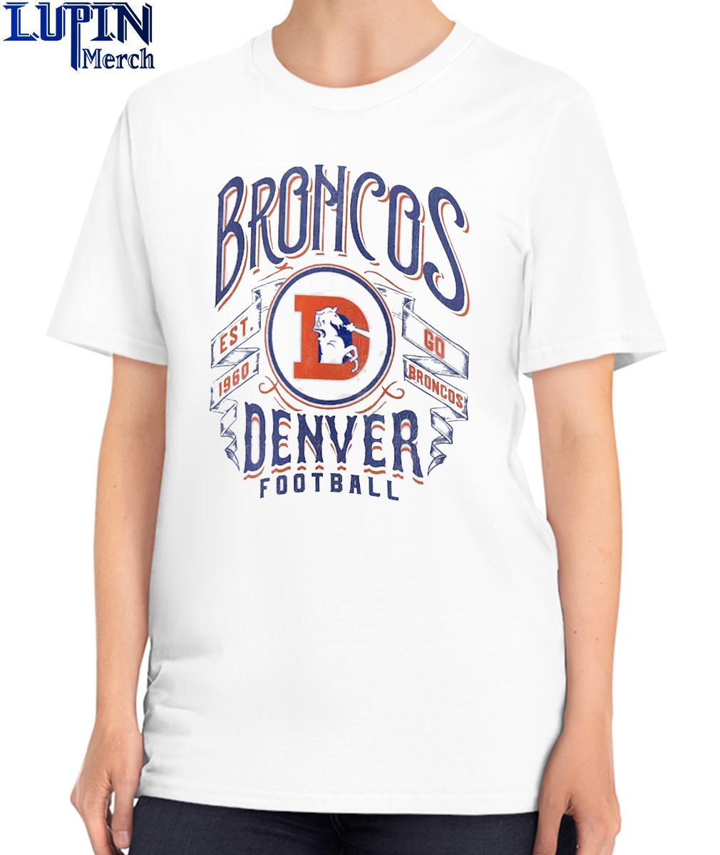 Official denver Broncos NFL x Darius Rucker Vintage Football T