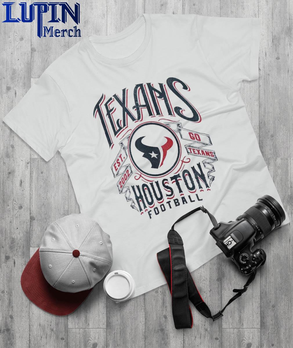 Houston Texans NFL x Darius Rucker Vintage Football T-Shirt