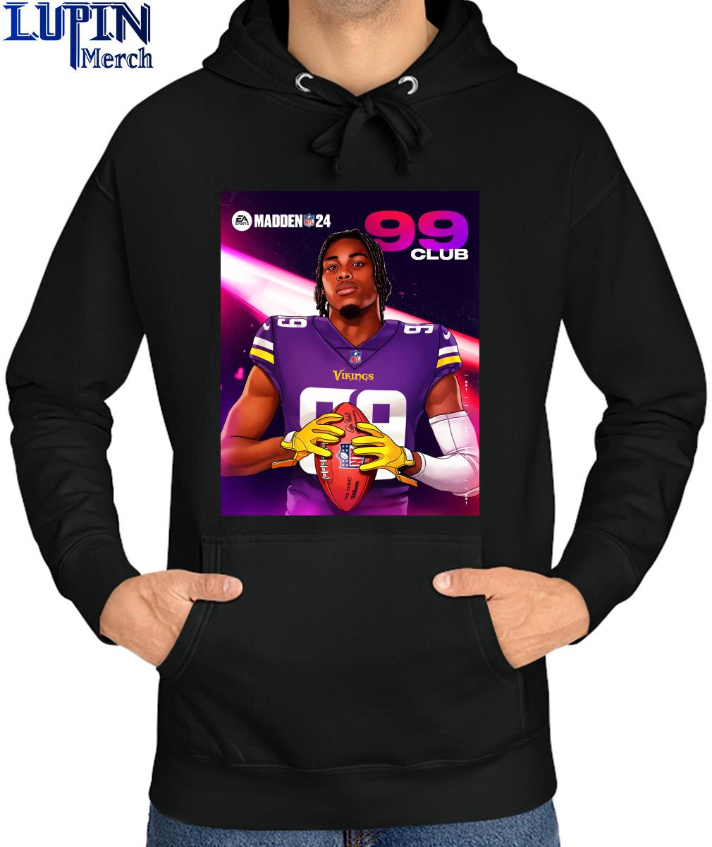 Justin Jefferson Minnesota Vikings 99 Club Madden 24 shirt, hoodie,  sweater, long sleeve and tank top