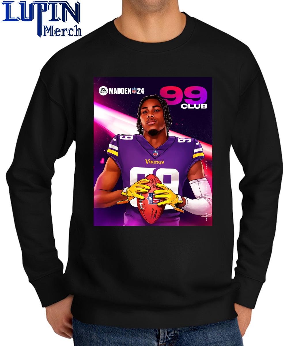 Official Justin Jefferson Minnesota Vikings 99 Club NFL Madden 24 Shirt,  hoodie, sweater, long sleeve and tank top