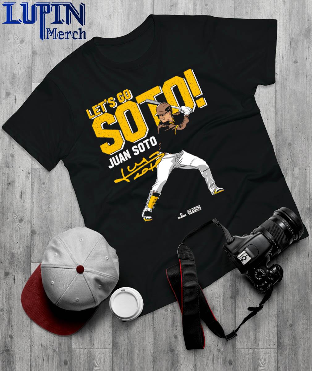 Official Let's go juan soto san diego baseball vintage shirt