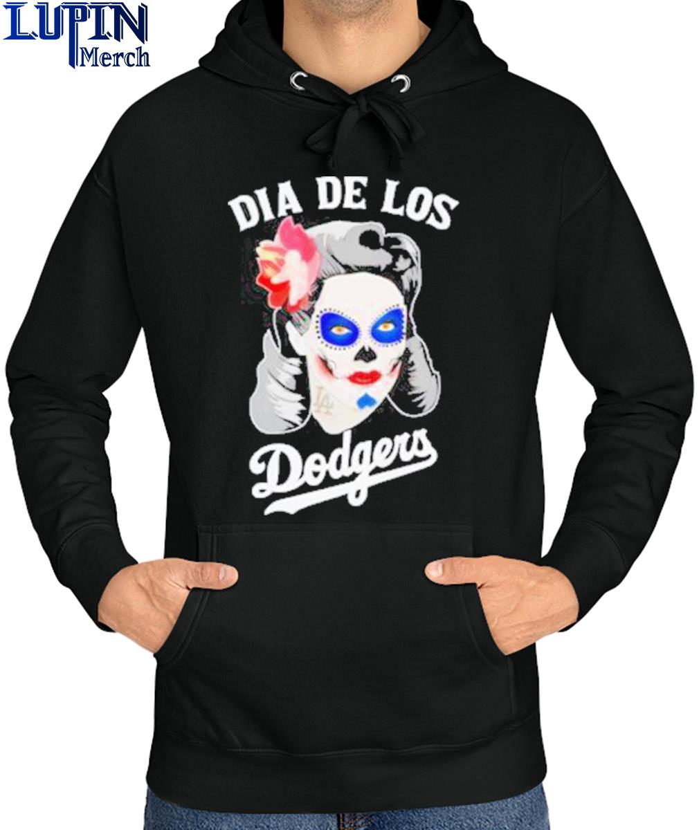 Los Angeles Dodgers Dia De Los Dodgers Skull Women Shirt, hoodie, sweater  and long sleeve