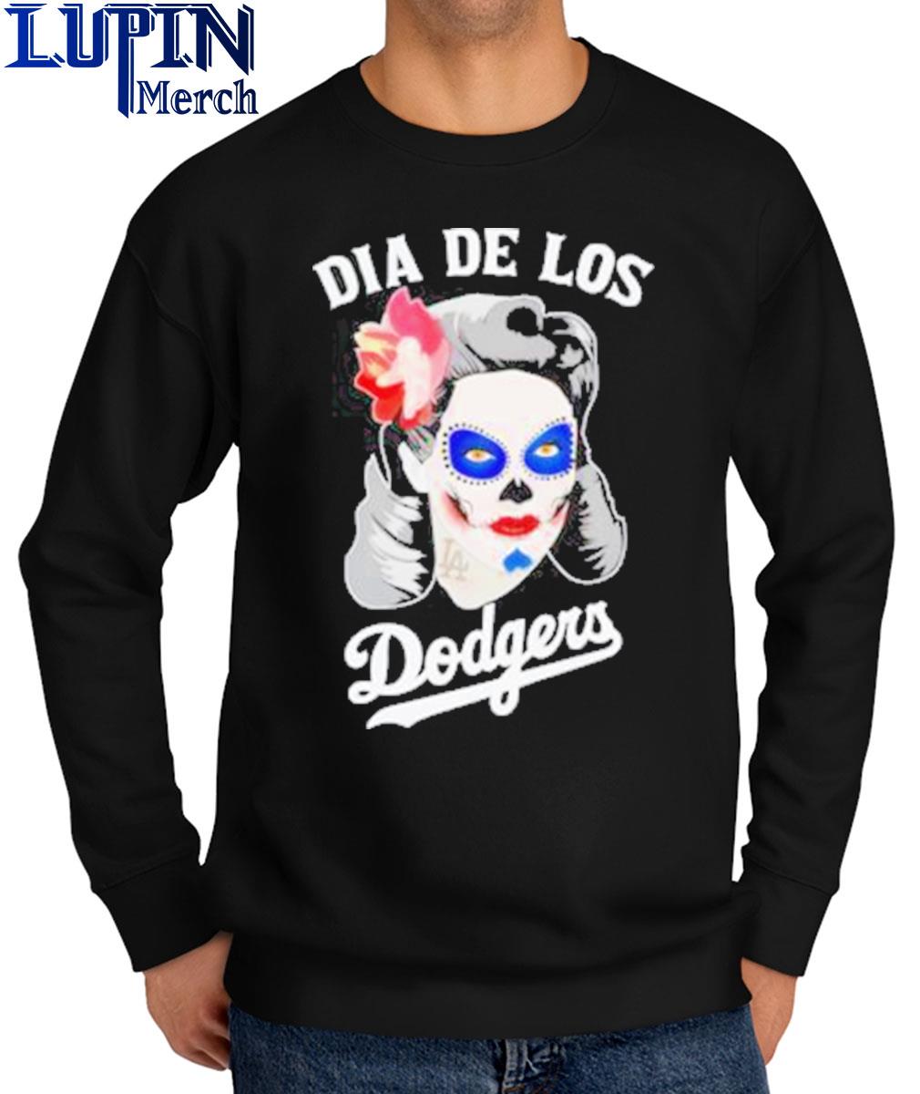Official Los Angeles Dodgers Women's Sugar Skull Shirt, hoodie