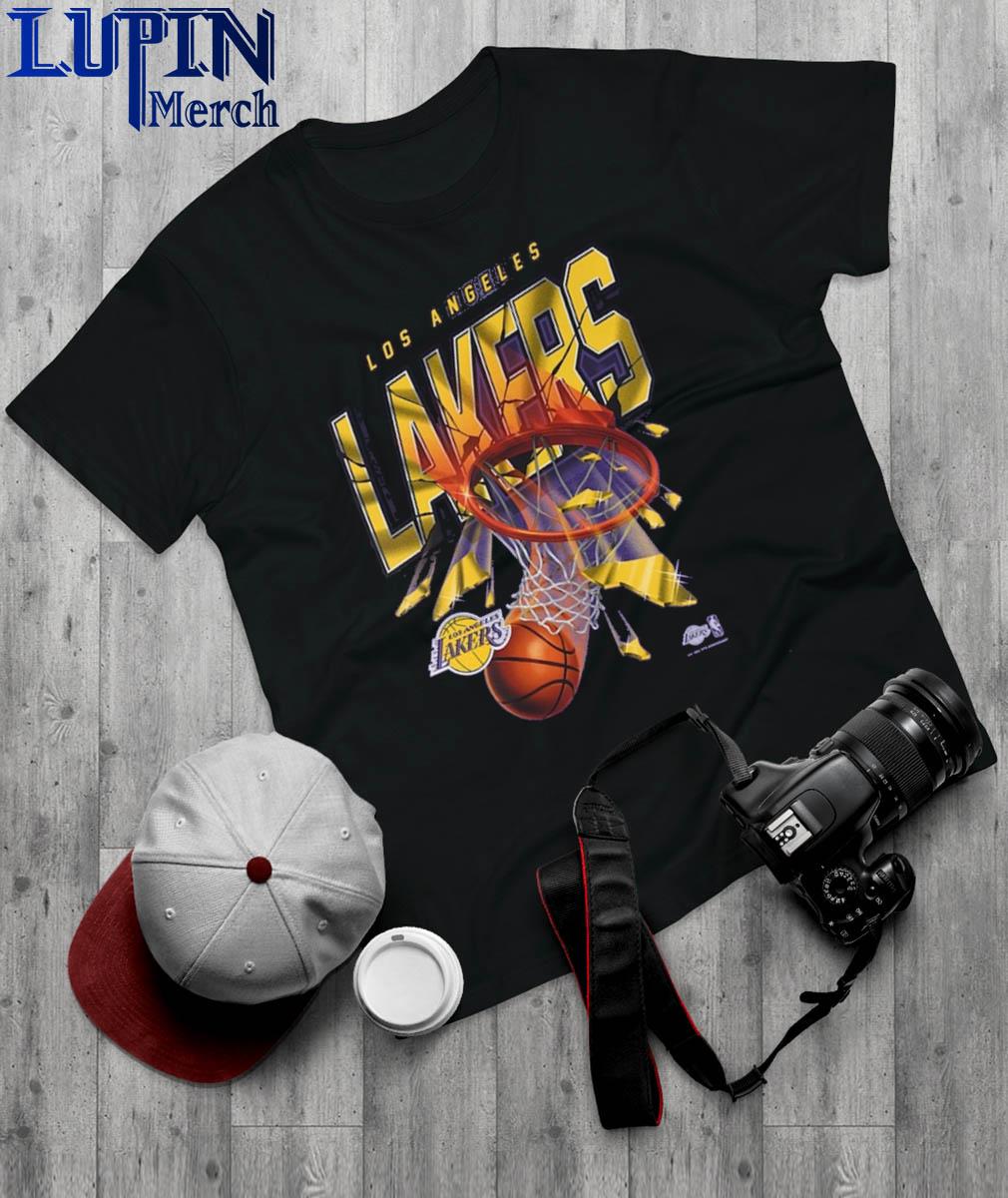 Official Los Angeles Lakers Nike Shattered Logo T-Shirt, hoodie