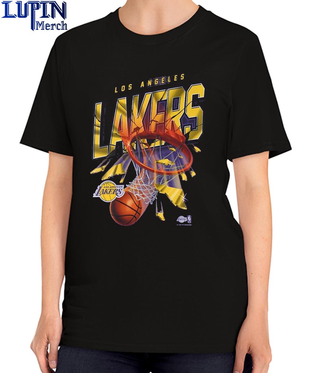 Original Los Angeles Lakers Nike Shattered Logo T-Shirt