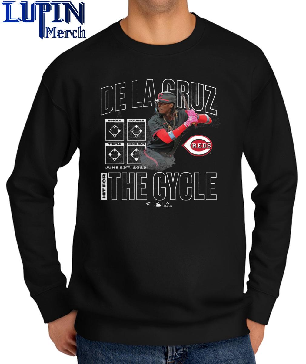 Elly De La Cruz Cincinnati Reds Fanatics Branded Cycle T-Shirt - Heather  Gray