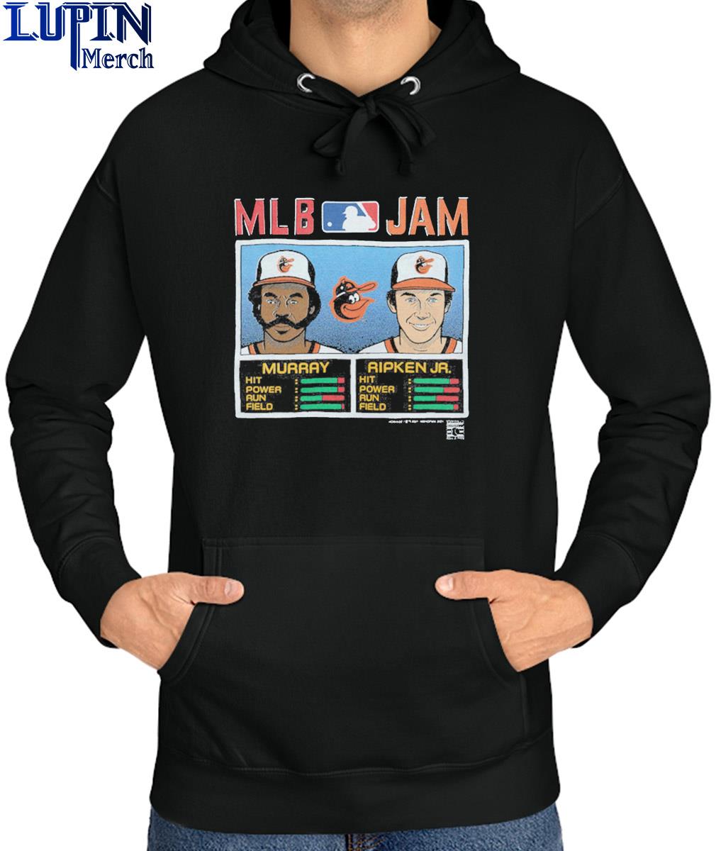 MLB Jam Baltimore Orioles Eddie Murray and Cal Ripken Jr. shirt, hoodie,  sweater, long sleeve and tank top