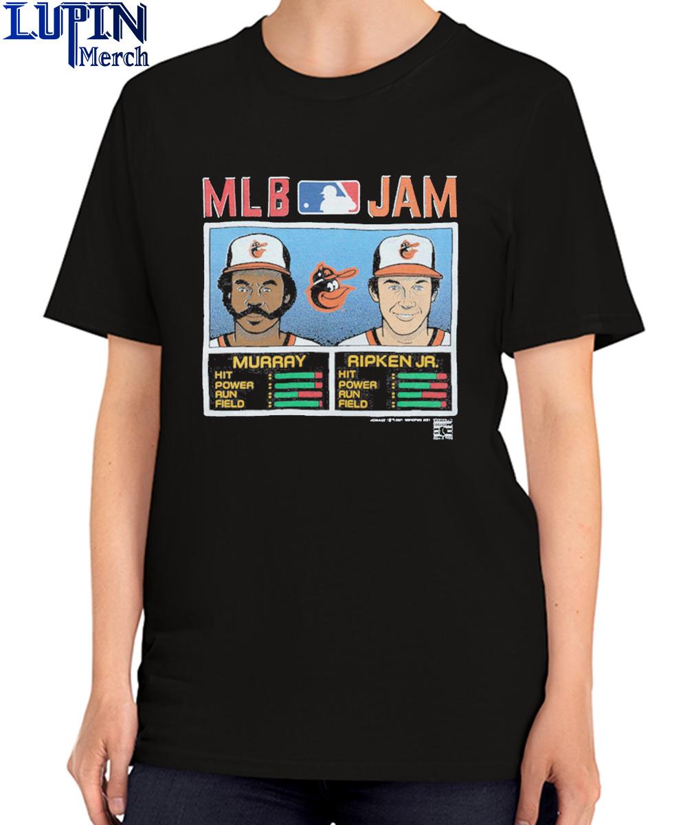 Official MLB Jam Orioles Murray And Ripken Jr. retro Shirt, hoodie,  sweater, long sleeve and tank top