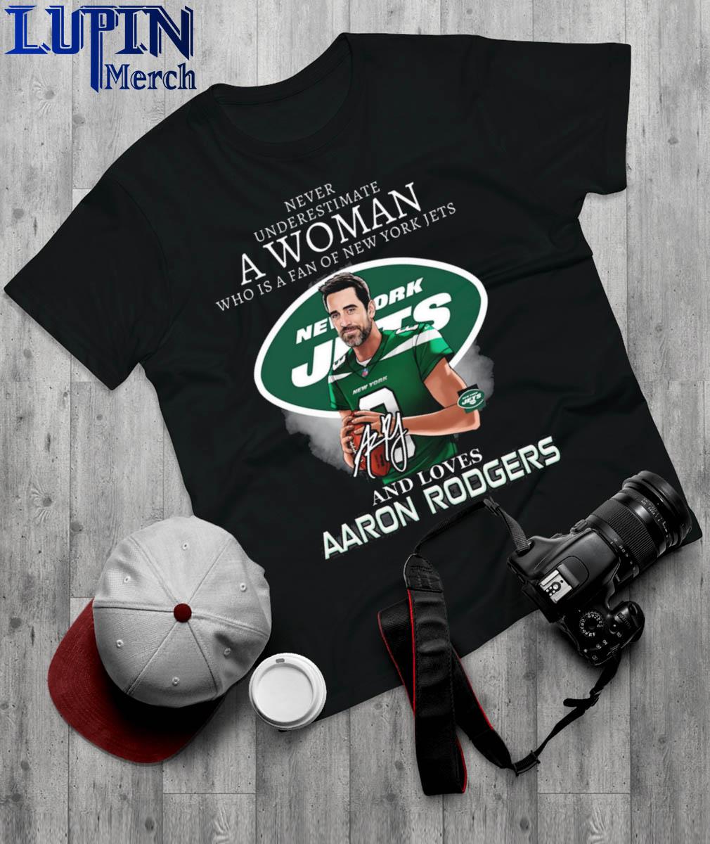 Aaron Rodgers New York Jets signature shirt, hoodie, sweater, long