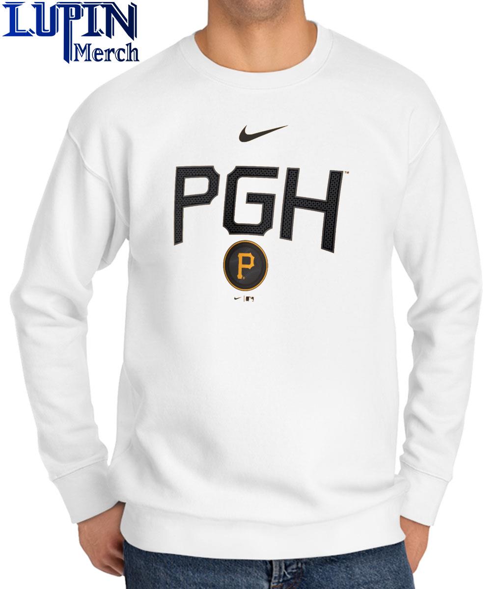 Yellow Nike MLB Pittsburgh Pirates City Connect Legend T-Shirt