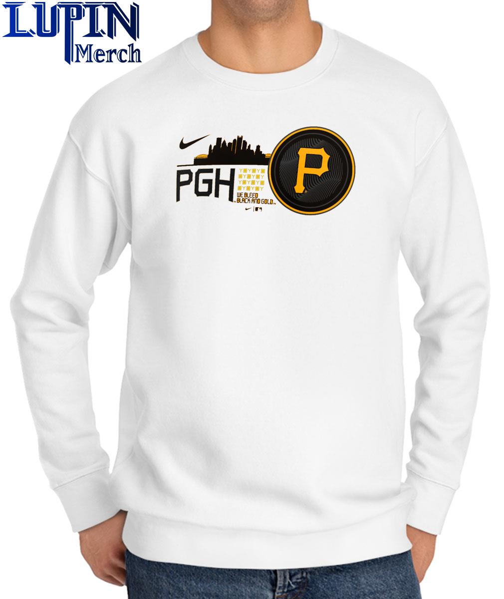 Pittsburgh Pirates Nike 2023 City Connect Tri-Blend T-Shirt