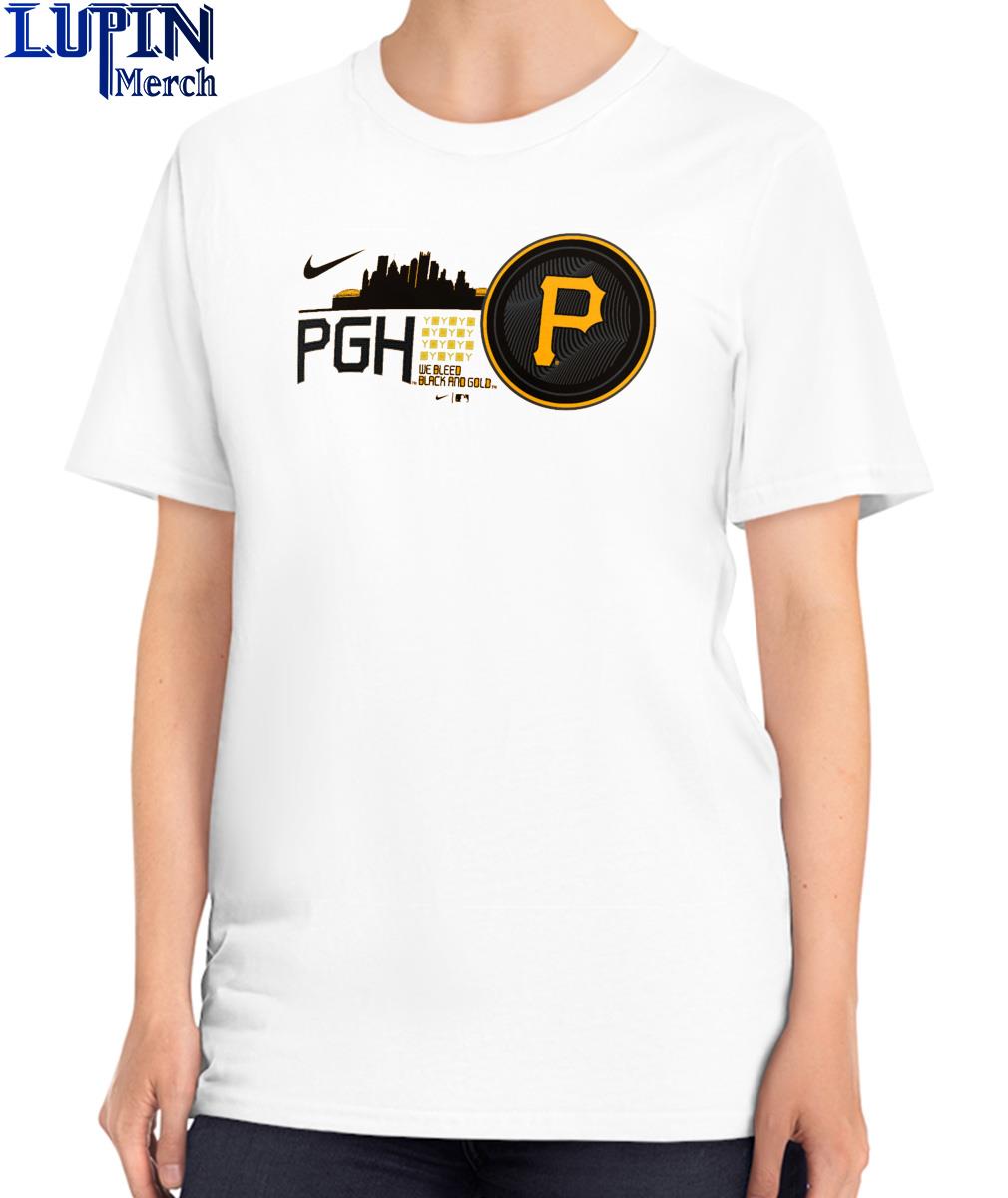 Pittsburgh Pirates Nike 2023 City Connect Tri-Blend T-Shirt