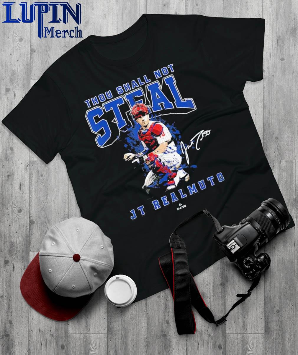 Official thou Shall Not Steal Jt Realmuto Philadelphia Mlbpa T-shirt,  hoodie, sweater, long sleeve and tank top