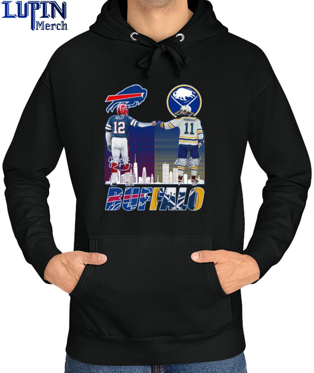 Official buffalo Bills Kelly And Sabres Perreault City Champion T Shirt,  hoodie, sweater, long sleeve and tank top