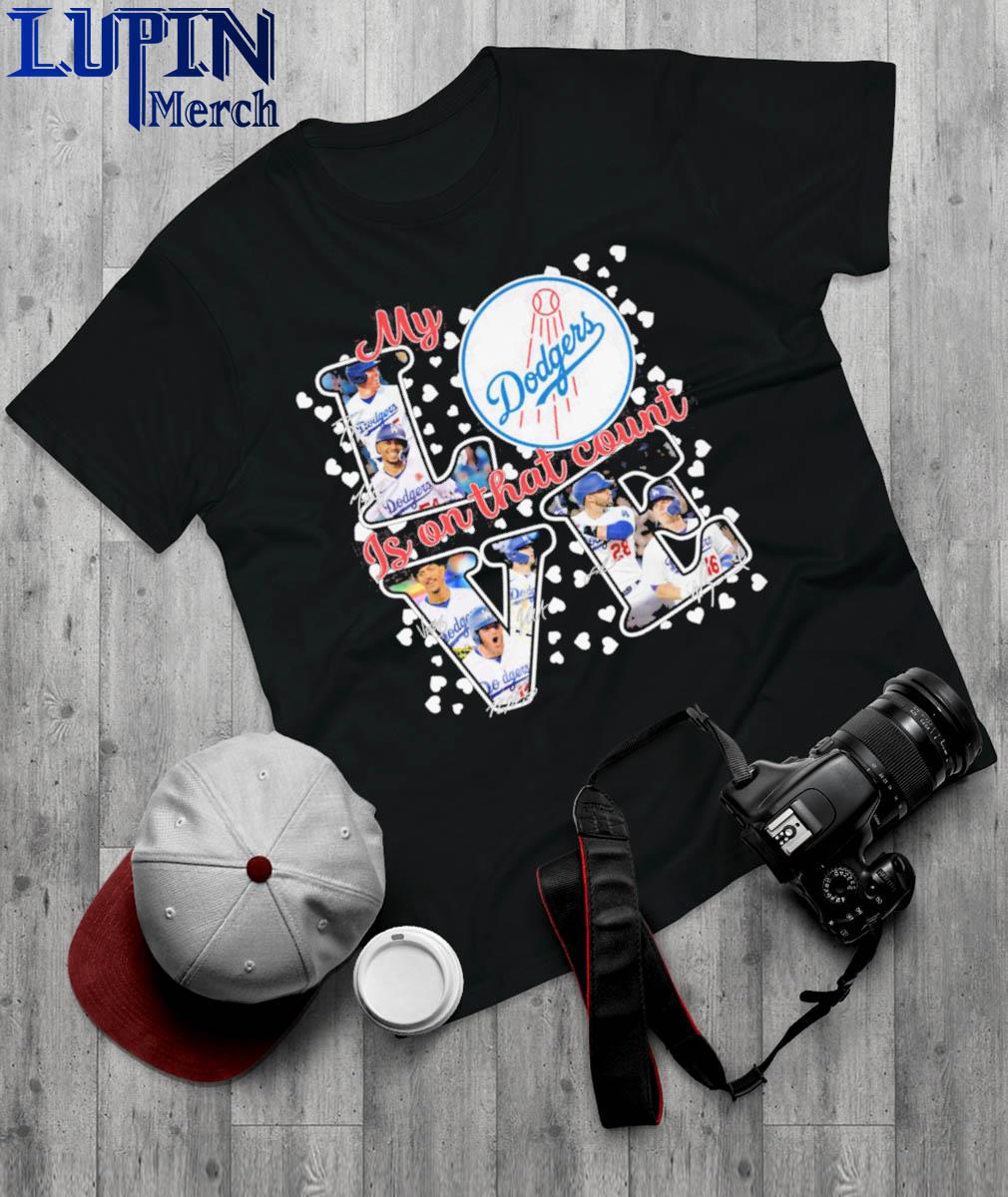 Los Angeles Dodgers Love T-Shirt