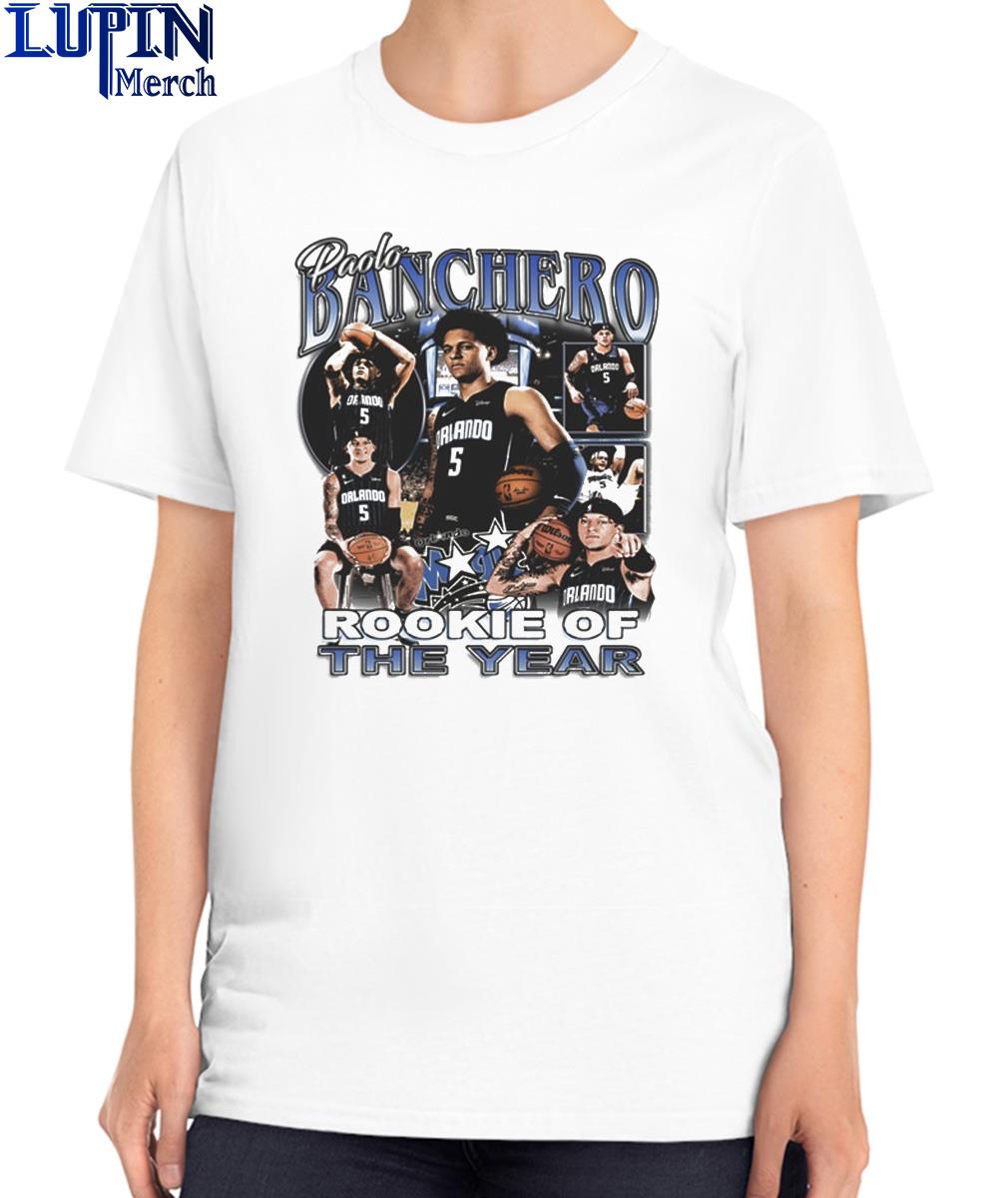 Official Paolo Banchero 2023 Nba Rookie Of The Year Shirt, hoodie