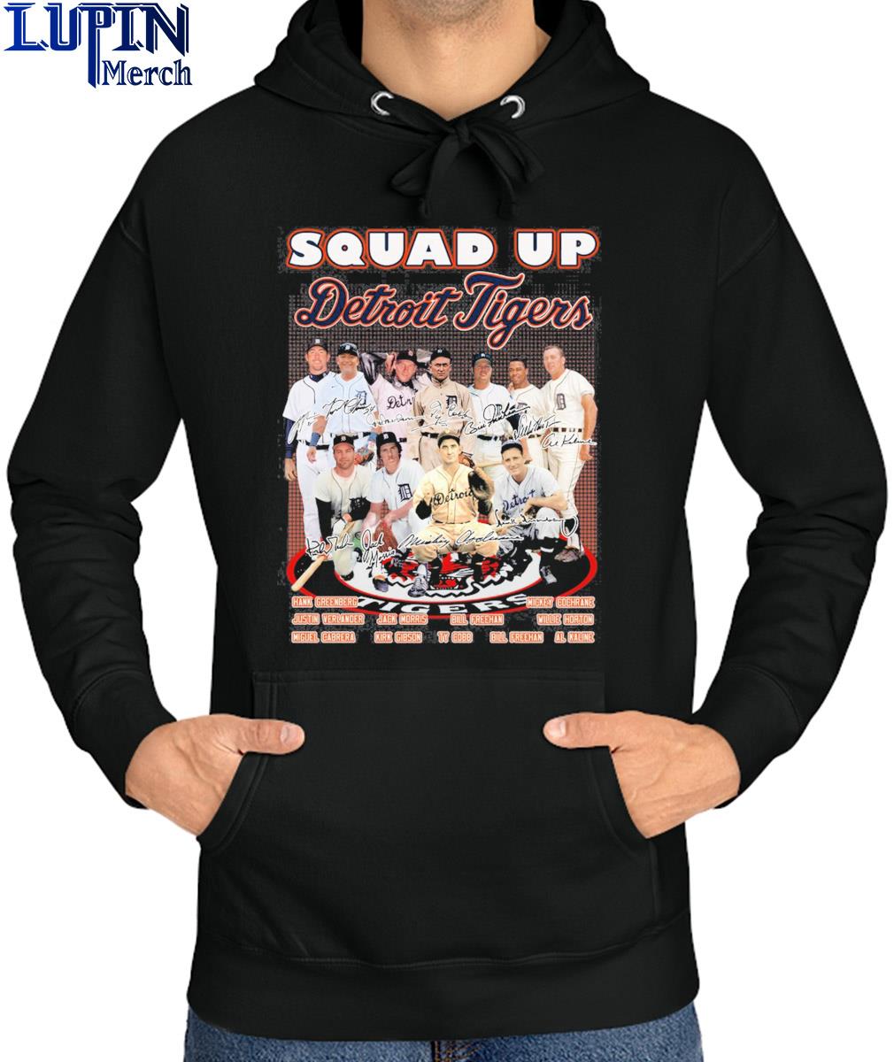 Squad Up Detroit Tigers Legends Team T-Shirt - Growkoc